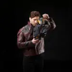 Star Lord elektronischer Cosplay Helm aus der Marvel Legends Series von Hasbro