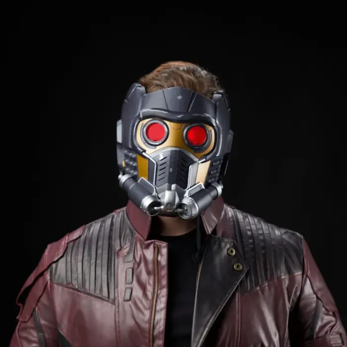 Star Lord elektronischer Cosplay Helm aus der Marvel Legends Series von Hasbro