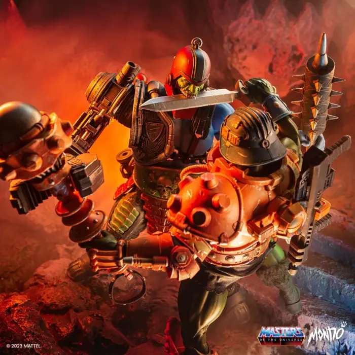 Trap Jaw Masters of the Universe (MotU) Timed Edition Exclusive Figur von Mondo