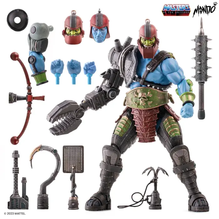 Trap Jaw Masters of the Universe (MotU) Timed Edition Exclusive Figur von Mondo