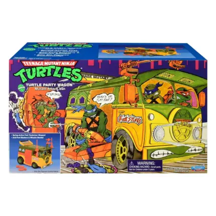 Classic Turtle Party Wagon Teenage Mutant Ninja Turtles (TMNT) Fahrzeug von Playmates Toys