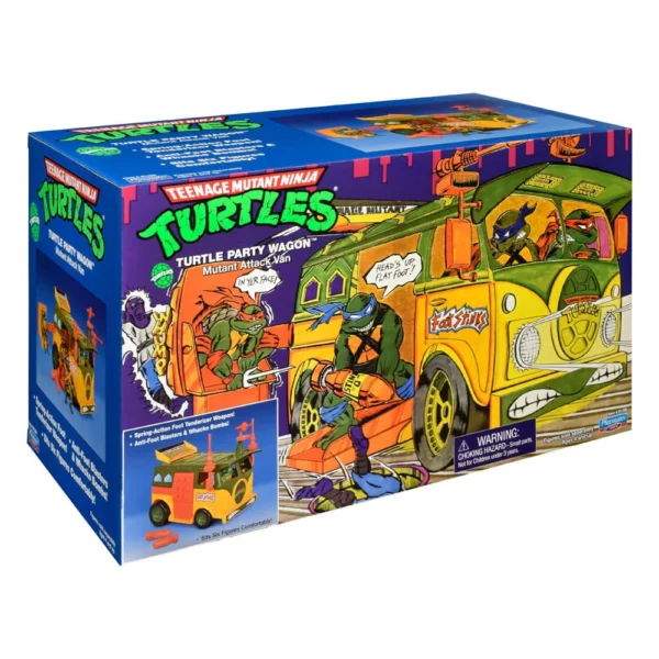 Classic Turtle Party Wagon Teenage Mutant Ninja Turtles (TMNT) Fahrzeug von Playmates Toys