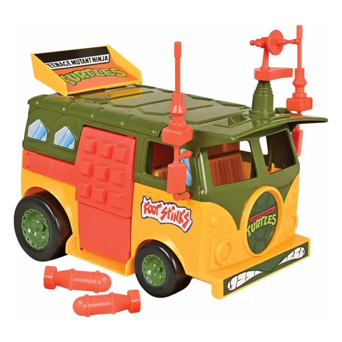 Classic Turtle Party Wagon Teenage Mutant Ninja Turtles (TMNT) Fahrzeug von Playmates Toys