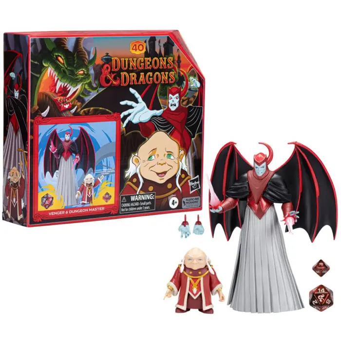 Venger & Dungeon Master 2-Pack Dungeons & Dragons Cartoon Classics Figuren von Hasbro