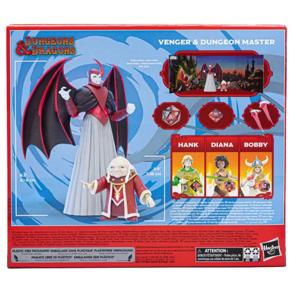 Venger & Dungeon Master 2-Pack Dungeons & Dragons Cartoon Classics Figuren von Hasbro