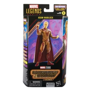 Warlock Marvel Legends Series Guardians of the Galaxy Vol. 3 Figur mit B-A-F Cosmo von Hasbro