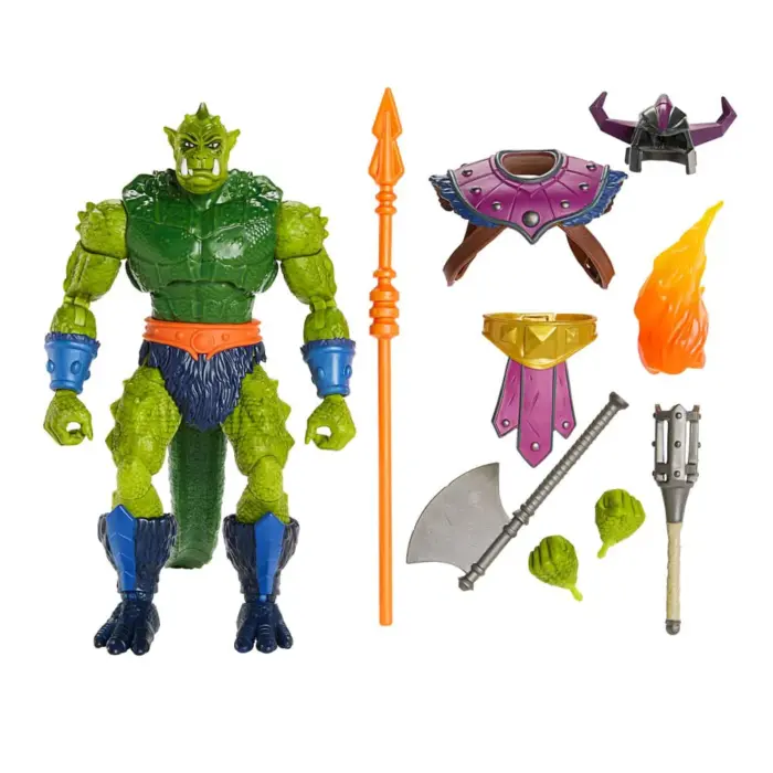 Whiplash Masters of the Universe (MotU) Masterverse New Eternia Deluxe Figur von Mattel