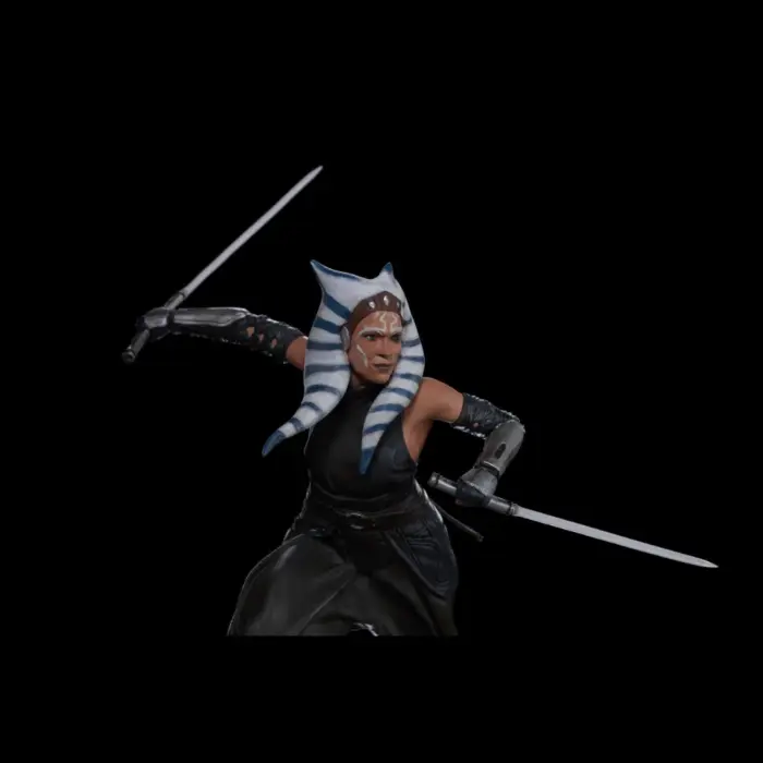 Ahsoka Tano Star Wars BDS Art Scale 1/10 Statue von Iron Studios aus Star Wars: The Mandalorian