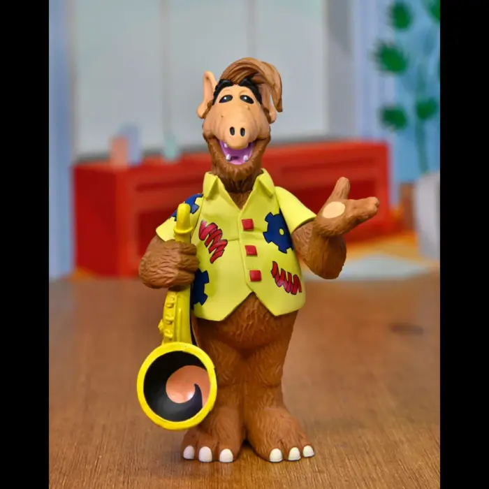 ALF (Gordon Shumway) mit Saxophone Toony Classics Figur von Neca