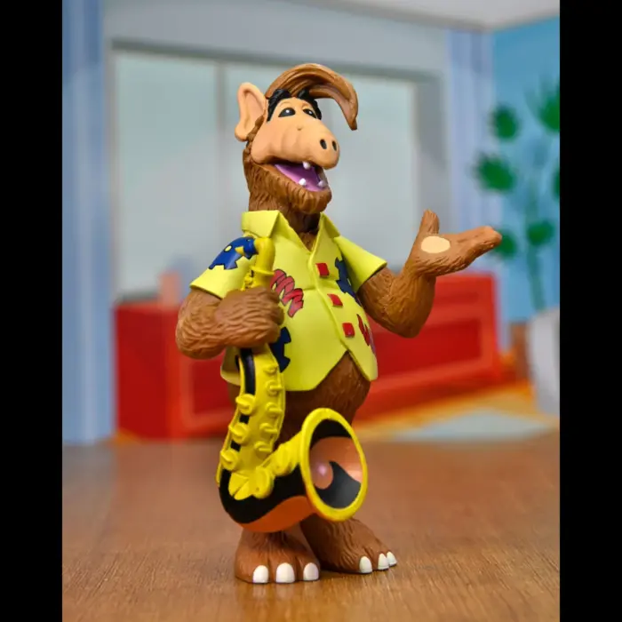 ALF (Gordon Shumway) mit Saxophone Toony Classics Figur von Neca