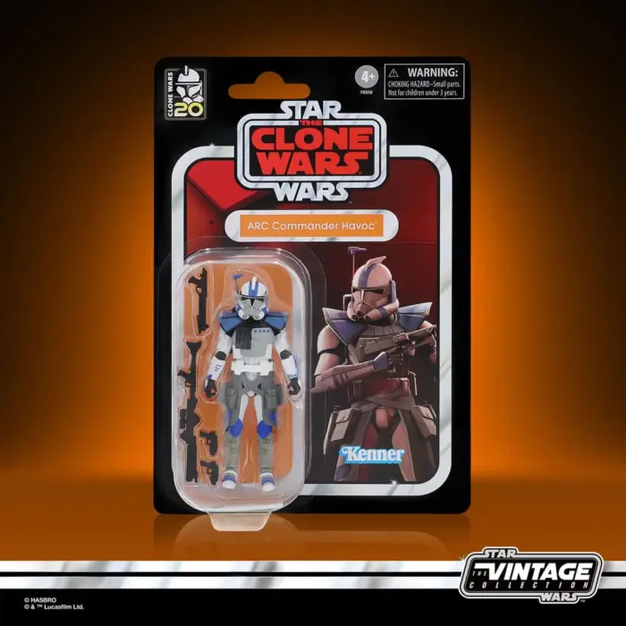 ARC COMMANDER HAVOC – Star Wars Vintage Collection – The Clone Wars – VC274 – Bild 15