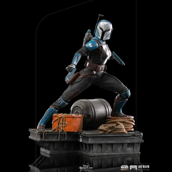 Bo-Katan Kryze Star Wars BDS Art Scale 1/10 Statue von Iron Studios aus Star Wars: The Mandalorian