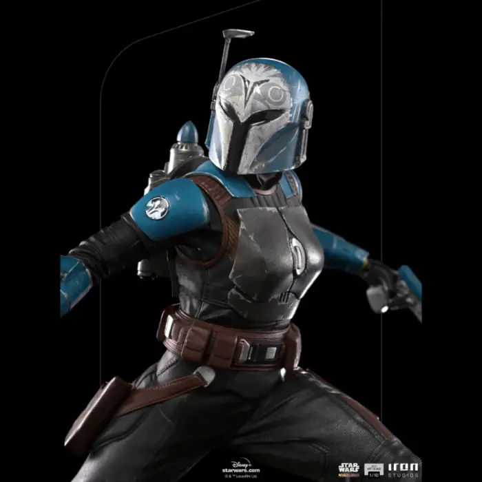 Bo-Katan Kryze Star Wars BDS Art Scale 1/10 Statue von Iron Studios aus Star Wars: The Mandalorian