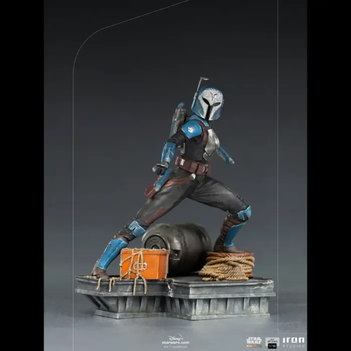 Bo-Katan Kryze Star Wars BDS Art Scale 1/10 Statue von Iron Studios aus Star Wars: The Mandalorian
