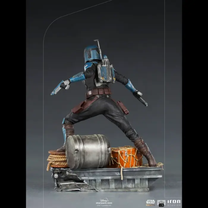 Bo-Katan Kryze Star Wars BDS Art Scale 1/10 Statue von Iron Studios aus Star Wars: The Mandalorian