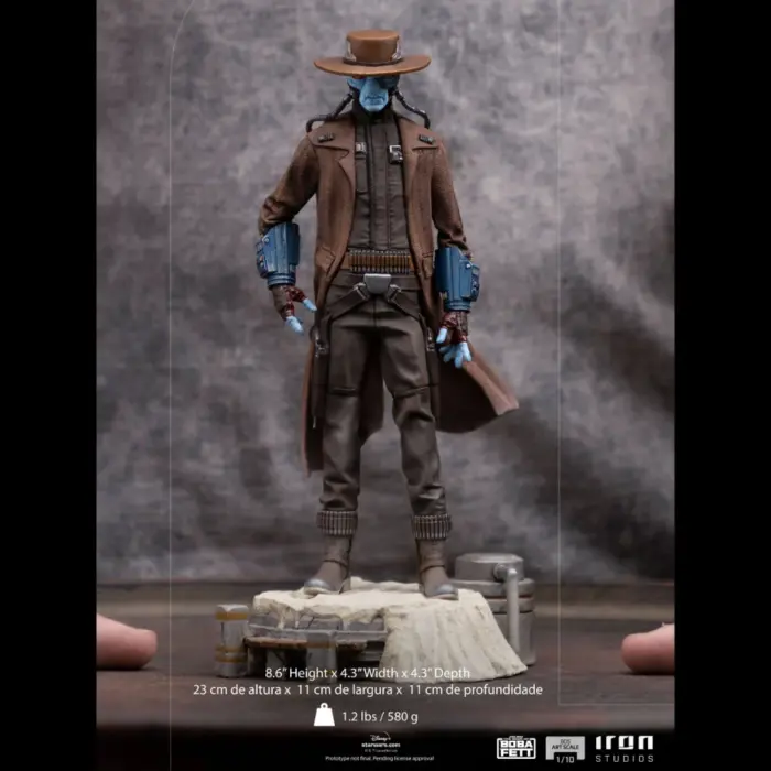 Cad Bane Star Wars BDS Art Scale Statue von Iron Studios aus Star Wars: The Book of Boba Fett