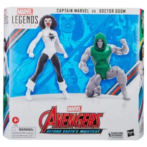 Captain Marvel vs. Doctor Doom Marvel Marvel Legends Series Avengers Beyond Earths Mightiest Figuren von Hasbro