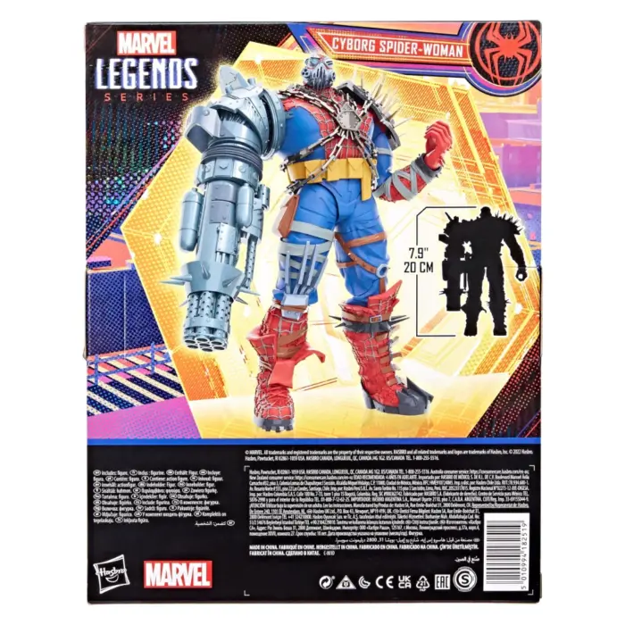 CYBORG SPIDER-WOMAN – Marvel Legends Series Deluxe – Spider-Man Across the Spider-Verse Part One – Bild 2