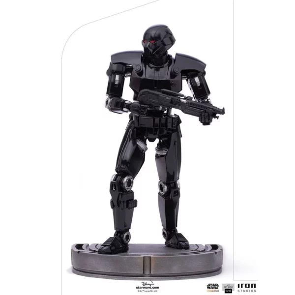 Dark Trooper Star Wars BDS Art Scale 1/10 Statue von Iron Studios aus Star Wars: The Mandalorian