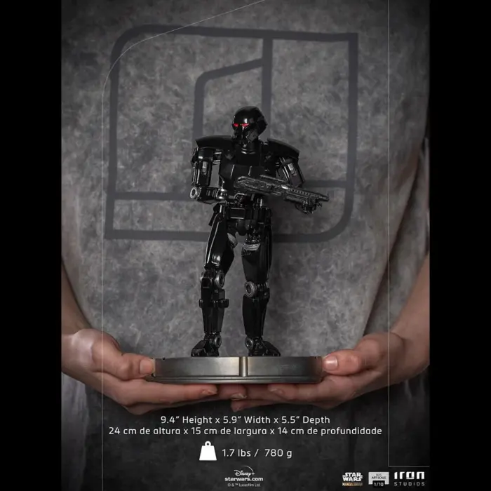 Dark Trooper Star Wars BDS Art Scale 1/10 Statue von Iron Studios aus Star Wars: The Mandalorian