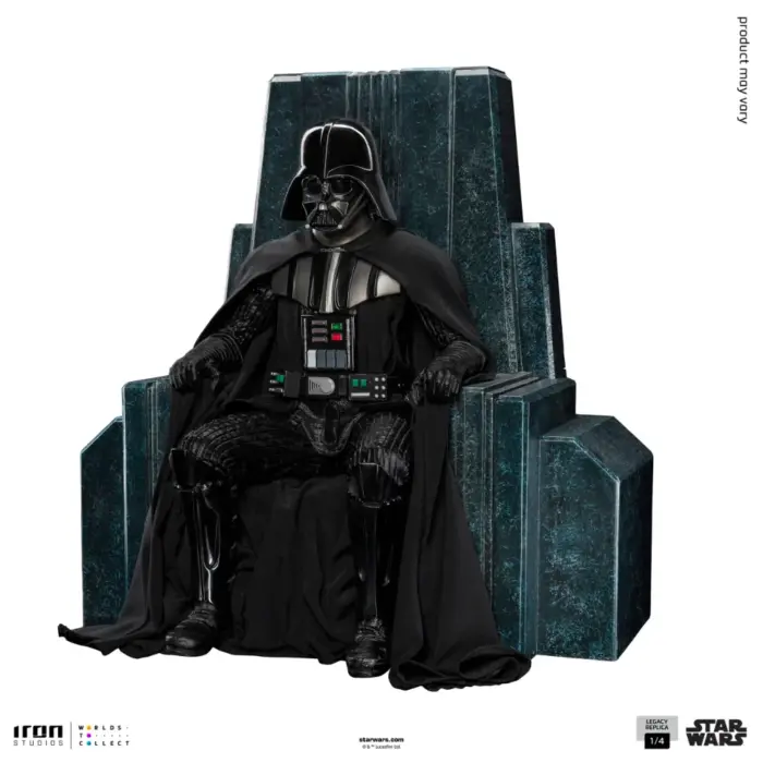 Darth Vader on Throne 1/4 Legacy Replica Statue von Iron Studios aus Star Wars: Obi-Wan Kenobi