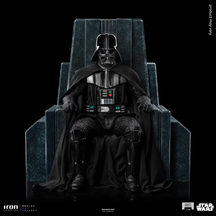 Darth Vader on Throne 1/4 Legacy Replica Statue von Iron Studios aus Star Wars: Obi-Wan Kenobi