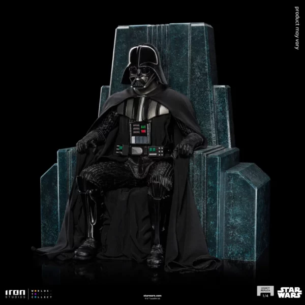 Darth Vader on Throne 1/4 Legacy Replica Statue von Iron Studios aus Star Wars: Obi-Wan Kenobi