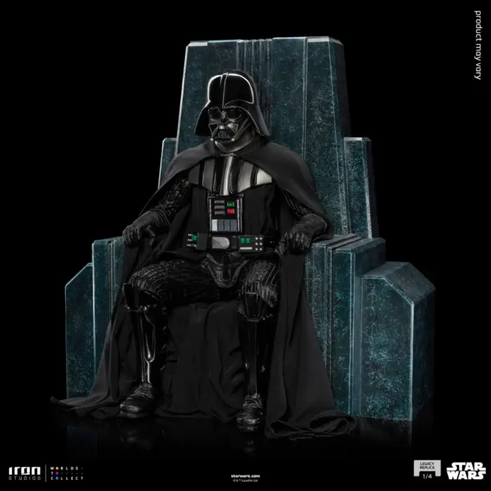 Darth Vader on Throne 1/4 Legacy Replica Statue von Iron Studios aus Star Wars: Obi-Wan Kenobi