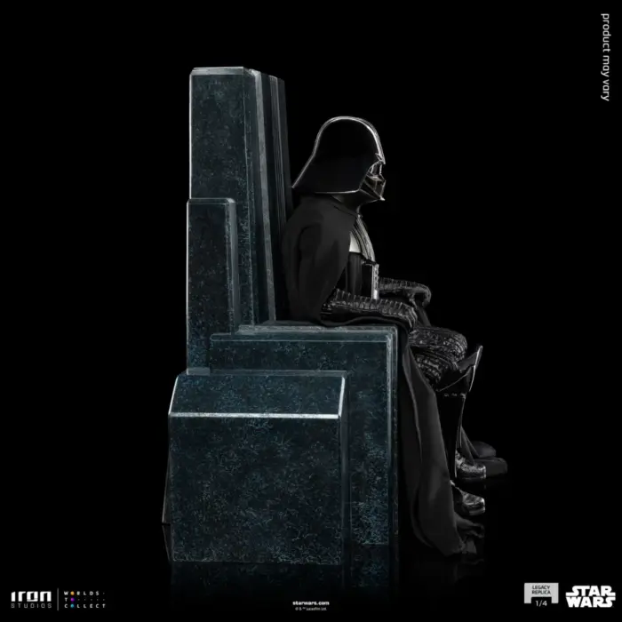 Darth Vader on Throne 1/4 Legacy Replica Statue von Iron Studios aus Star Wars: Obi-Wan Kenobi