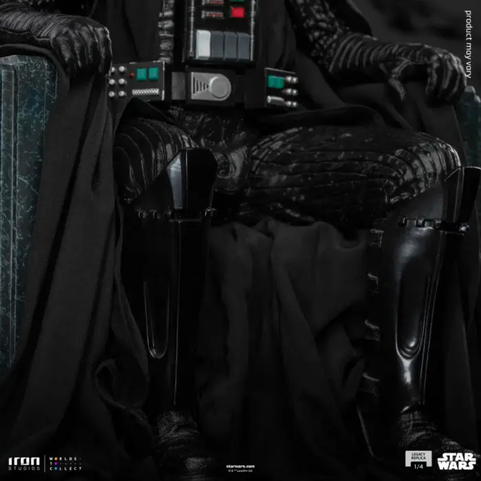 Darth Vader on Throne 1/4 Legacy Replica Statue von Iron Studios aus Star Wars: Obi-Wan Kenobi