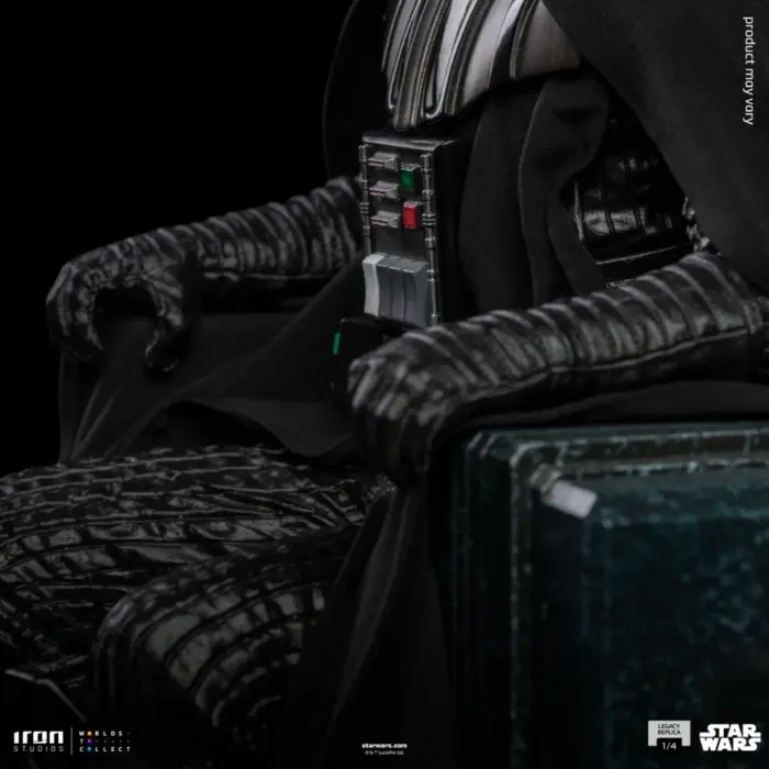 Darth Vader on Throne 1/4 Legacy Replica Statue von Iron Studios aus Star Wars: Obi-Wan Kenobi