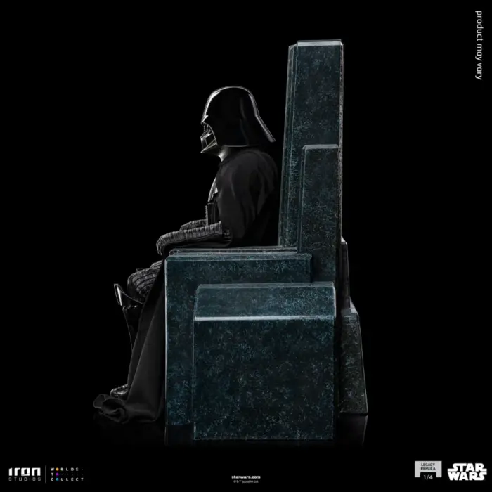 Darth Vader on Throne 1/4 Legacy Replica Statue von Iron Studios aus Star Wars: Obi-Wan Kenobi