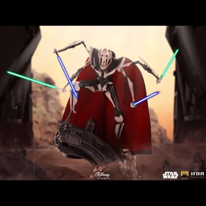 General Grievous Star Wars BDS Art Scale 1/10 Statue von Iron Studios aus Star Wars: The Clone Wars