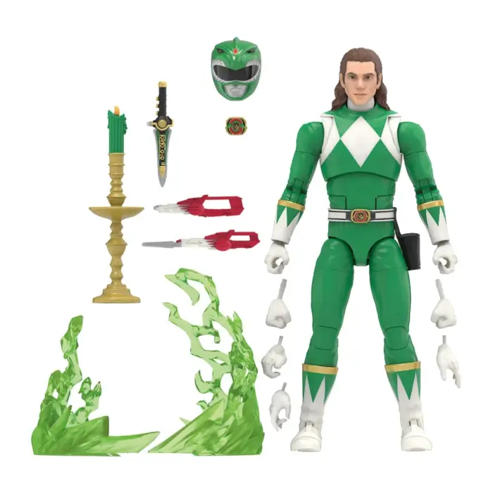 Green (Grüner) Ranger Mighty Morphin Power Rangers Lightning Collection Remastered (MMPR) Figur von Hasbro