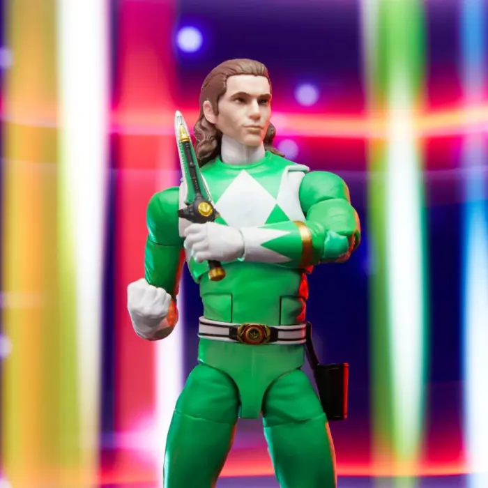 Green (Grüner) Ranger Mighty Morphin Power Rangers Lightning Collection Remastered (MMPR) Figur von Hasbro