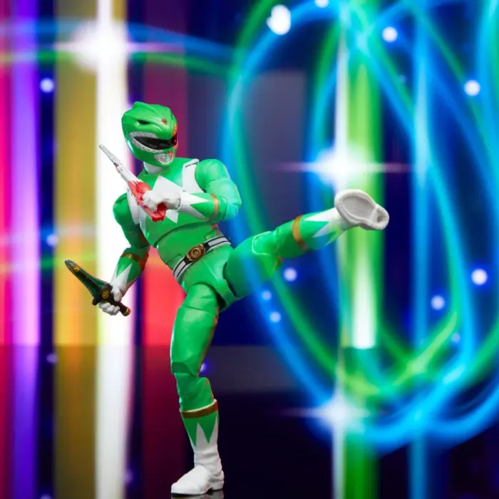 Green (Grüner) Ranger Mighty Morphin Power Rangers Lightning Collection Remastered (MMPR) Figur von Hasbro