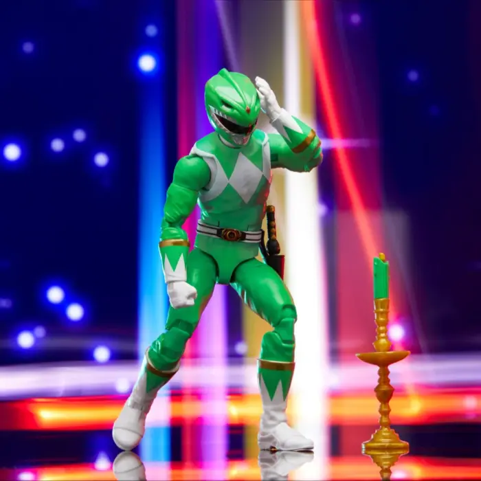 Green (Grüner) Ranger Mighty Morphin Power Rangers Lightning Collection Remastered (MMPR) Figur von Hasbro