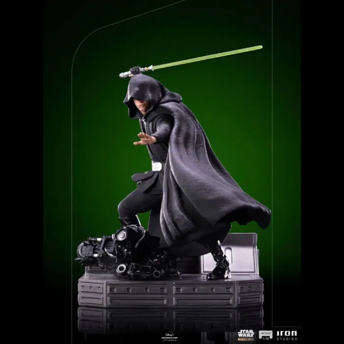 Luke Skywalker (Combat Version) Star Wars BDS Art Scale Statue von Iron Studios aus Star Wars: The Mandalorian