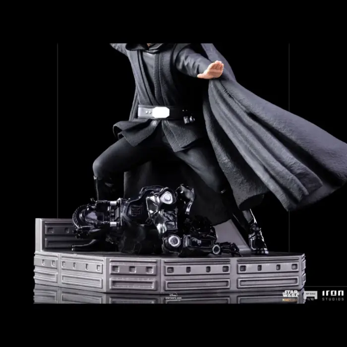 Luke Skywalker (Combat Version) Star Wars BDS Art Scale Statue von Iron Studios aus Star Wars: The Mandalorian