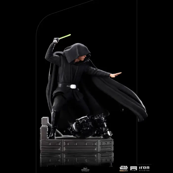 Luke Skywalker (Combat Version) Star Wars BDS Art Scale Statue von Iron Studios aus Star Wars: The Mandalorian