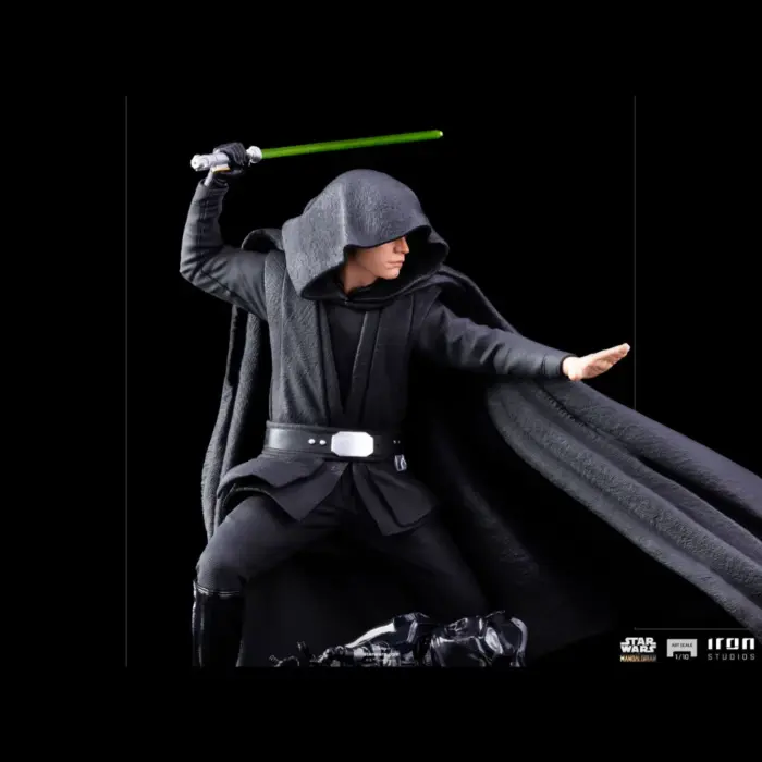 Luke Skywalker (Combat Version) Star Wars BDS Art Scale Statue von Iron Studios aus Star Wars: The Mandalorian