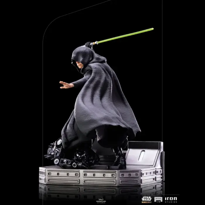 Luke Skywalker (Combat Version) Star Wars BDS Art Scale Statue von Iron Studios aus Star Wars: The Mandalorian
