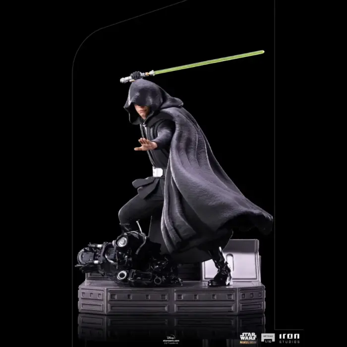 Luke Skywalker (Combat Version) Star Wars BDS Art Scale Statue von Iron Studios aus Star Wars: The Mandalorian