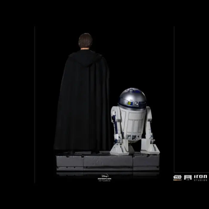 Luke Skywalker, R2D2 & Grogu 1/4 Legacy Replica Statue von Iron Studios aus Star Wars: The Mandalorian