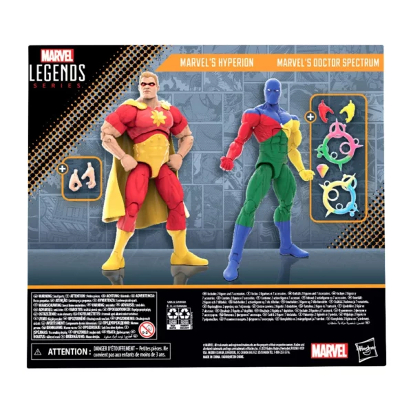 Marvels Hyperion & Doctor Spectrum Marvel Legends Series Squadron Supreme Figuren 2-Pack von Hasbro