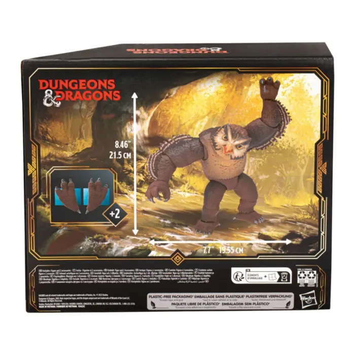 Owlbear (Eulenbär) Dungeons & Dragons Golden Archive Figur von Hasbro