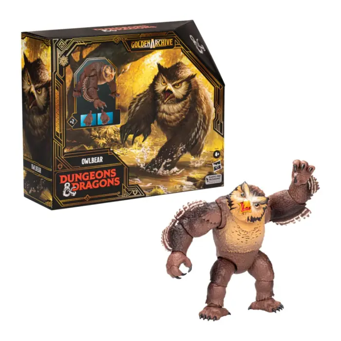 Owlbear (Eulenbär) Dungeons & Dragons Golden Archive Figur von Hasbro