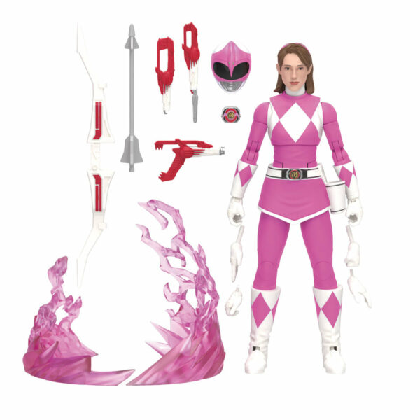 Pink Ranger Mighty Morphin Power Rangers Lightning Collection Remastered (MMPR) Figur von Hasbro