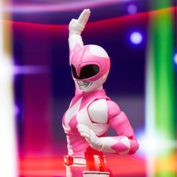 Pink Ranger Mighty Morphin Power Rangers Lightning Collection Remastered (MMPR) Figur von Hasbro