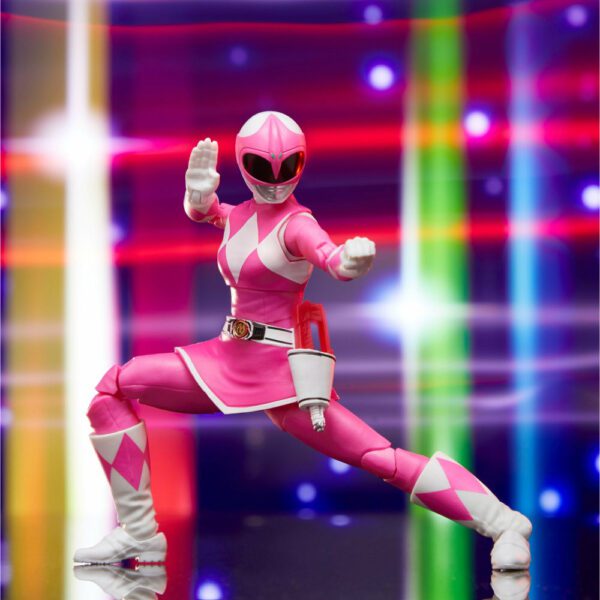 Pink Ranger Mighty Morphin Power Rangers Lightning Collection Remastered (MMPR) Figur von Hasbro